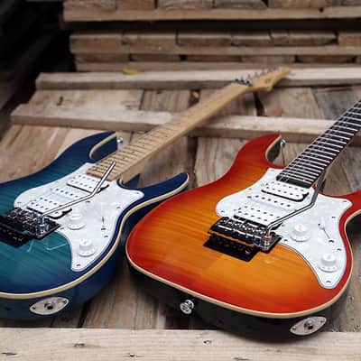 FGN (Fujigen) Rob Marcello signature guitars, Made in Japan. Different colors available. image 4