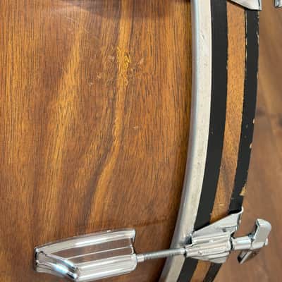 Rogers 24”x 14” Fullerton Era 1970’s Script Badge Bass Drum - KOA Finish image 7