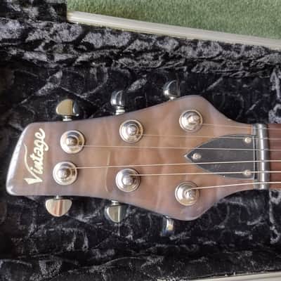 Vintage VRS Electric Guitar, Hardcase & Kustom KGA10 Amplifier image 3