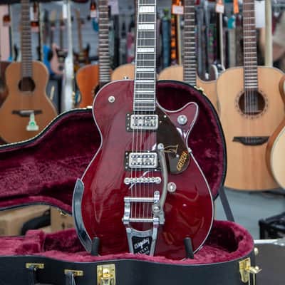 GRETSCH G6134TFM-NH Nigel Hendroff Signature Penguin - Dark cherry image 3