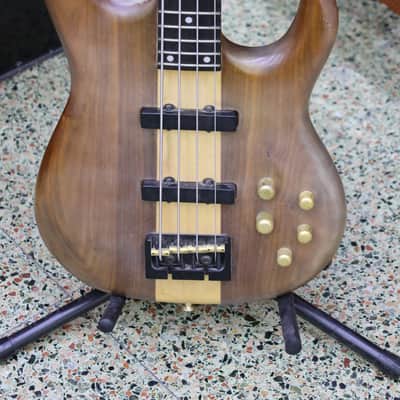 Carvin USA LB70 Bass - Koa Natural Finish - Neck Thru Jazz bass image 2