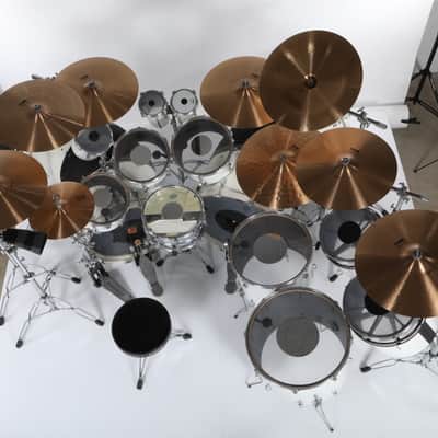 Ludwig Alex Van Halen Stage Played complete 1980 Invasion Tour Kit image 5
