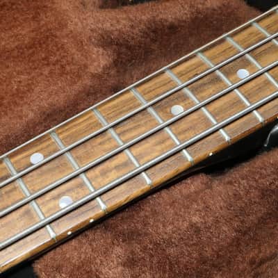 Peavey Dyna-Bass Gray Metallic Bass Guitar USA Kahler Tremolo Original Case image 5
