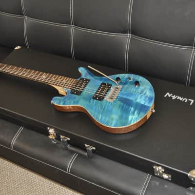 Luman Double Cutaway Turquoise image 10