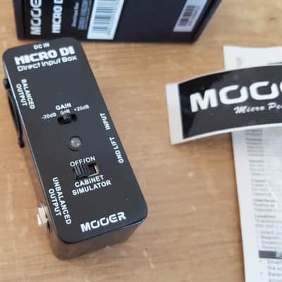 Mooer Micro DI Direct Input - Black image 2