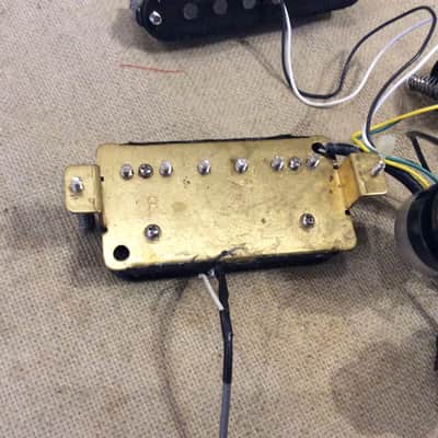 Used G&L Electric Guitar Import Wiring Harness Assembly & Pickups Legacy HSS Strat Style image 5