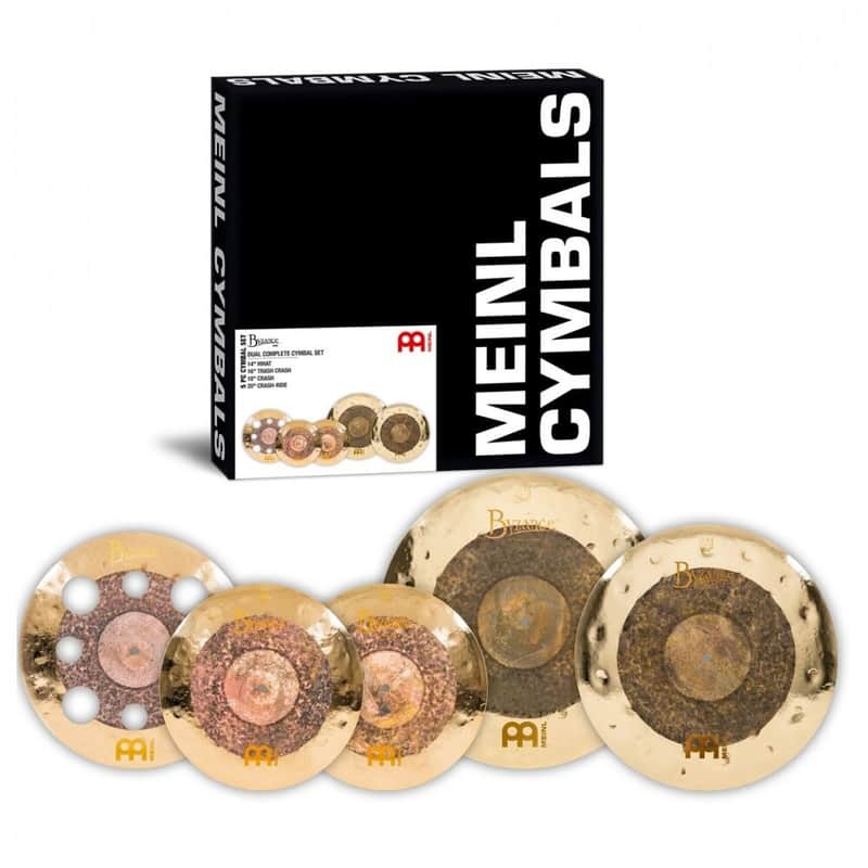 Meinl Byzance Dual Complete 14 / 16 / 18 / 20" Cymbal Pack image 1