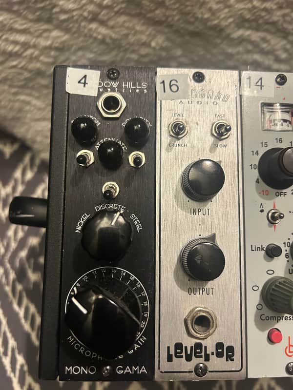 Shadow Hills Mono GAMA 500 Series Mic Preamp Module 2010s - Black image 1