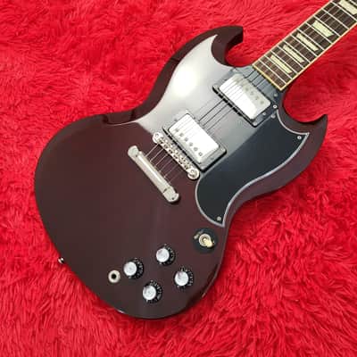 2011 Bacchus BSG-STD SG Standard - Classic Series - Brown Lacquer Finish - All Original - Made In Japan MIJ image 3
