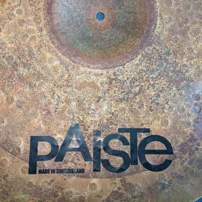 Paiste Signature Dark Energy 21 Light Dark Ride Cymbal Mark I || 2171g || Free Bag || 2009 image 6