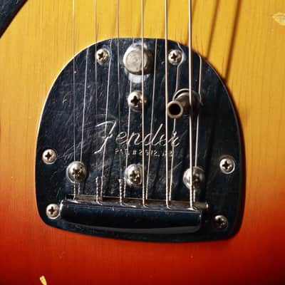 Fender Jaguar Left Handed Sunburst 1963 image 8