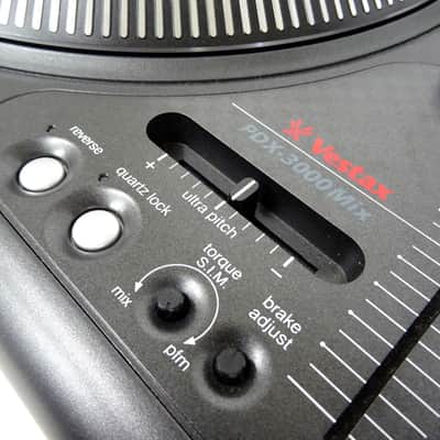 Vestax PDX-3000 MIX Pro DJ Turntable Direct Drive MIDI w/ Original Box & Cartridge RARE Nice! image 5