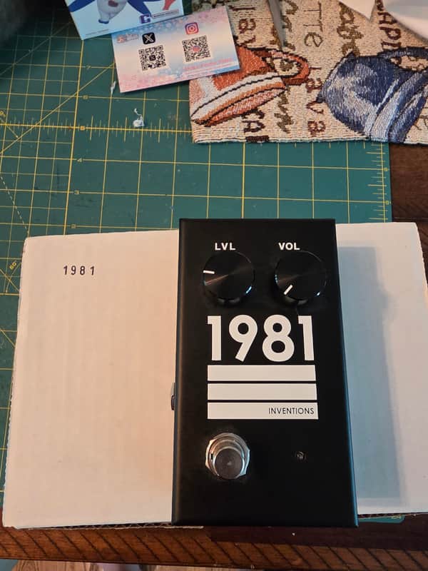 1981 Inventions LVL Full-Range Overdriver 2023 - Present - Various image 1