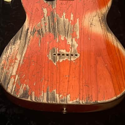 FENDER 1963 Telecaster wildwood  10 Fender Telecaster 2022 - Heavy Relic / Crimson Transparent image 8
