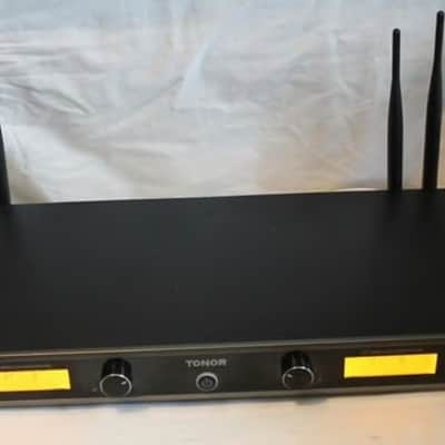 TONOR TW-820 UHF Wireless Microphone System no mics may24 #3m 1990-2020s image 1