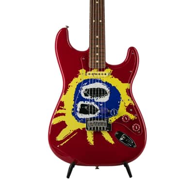 Fender 30th Anniversary Screamadelica Stratocaster Electric Guitar, PF FB, Custom Graphic, MX2154XXXX image 4
