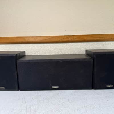 Onkyo Front Speakers SKC-241 & SKS-141 Home Theater Center Channel Audio Black image 1