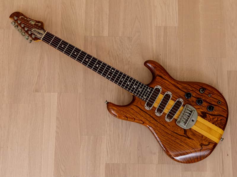 グレコ　GOII 1979 Greco GOII 750 Vintage Neck Through Electric Guitar S-Style