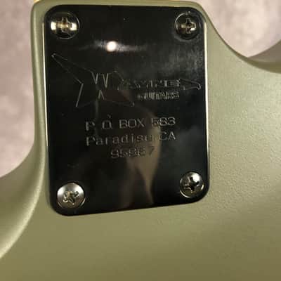 Wayne Guitars (Formerly Charvel) Super Strat Est 2000 - Flat Green image 9