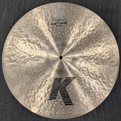 Zildjian 19" K Custom Dark Crash Cymbal 1995 - Present - Traditional image 2