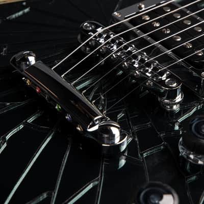 Ibanez PS3CM Paul Stanley Signature - Cracked Glass image 14