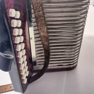 HOHNER CORSO DIATONIQUE 1980-2020 - RED-SILVER image 2