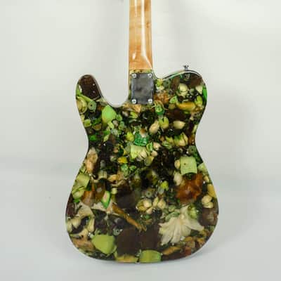 Epoxy resin Telecaster Custom Flower Electric Guitar image 4