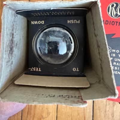 Marconi  6V6 NOS Matched pair tested image 4