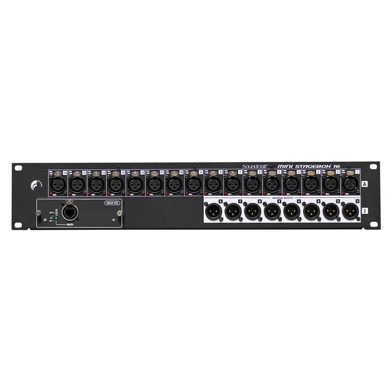 Soundcraft MSB-16R Mini Stagebox 16 image 1