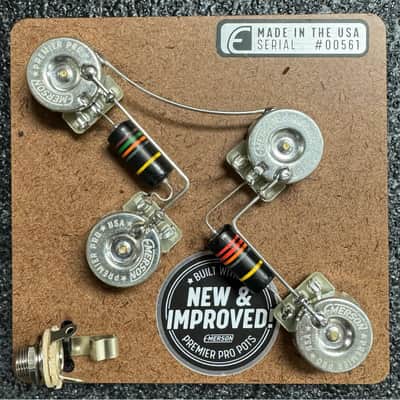 Emerson Custom PRS 4-Knob Prewired Kit - Premier Pro