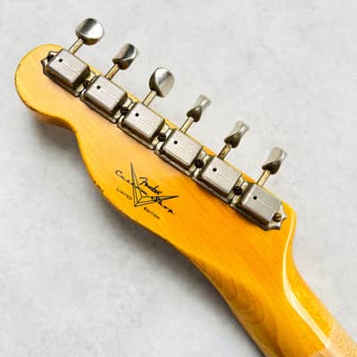 Fender Custom Shop Limited '50s Esquire Heavy Relic Secret Agent 2022 - Aged Nocaster Blonde image 19