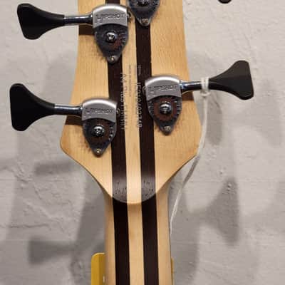 Cort A4PLUSFMMHOPN Neck Thru Construction Mahogany Body 4-String Electric Bass Guitar w/Hard Case image 22