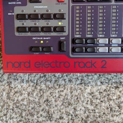 Nord Electro 2 Rack Rackmount Virtual Electromechanical Piano 2002 - 2009 - Red image 3