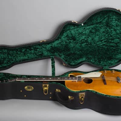 Epiphone  Howard Roberts Acoustic/Electric Arch Top Acoustic Guitar (1966), ser. #408834, black tolex hard shell case. image 10