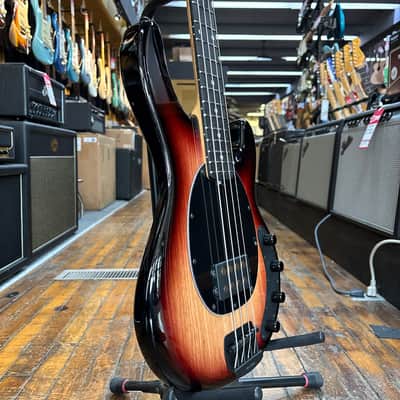 Ernie Ball Music Man StingRay Special Bass Guitar Faded Vintage Sunburst w/Mono Case image 2