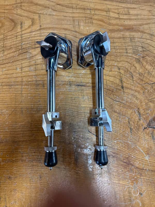 Pearl Bass Drum Legs (Pair) - Chrome image 1