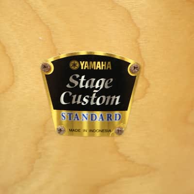 Vintage Yamaha Stage Custom Standard 14"x12" Natural Rack Tom Drum image 4