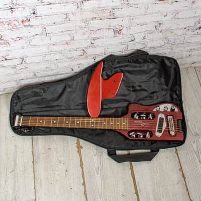 Traveler - Speedster Standard Travel Electric Guitar Red Metallic w/Bag - USED image 15