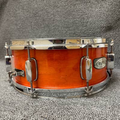 Mapex M 14x5.5" Snare Drum Orange Satin Lacquer Finish image 4