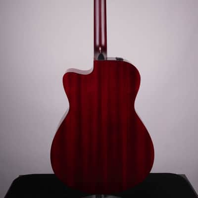 Yamaha FSX800C Acoustic-Electric Guitar - Ruby Red image 4