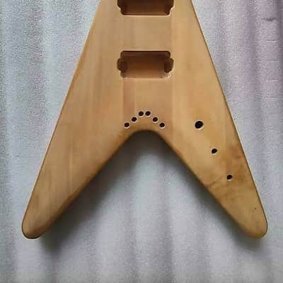 Basswood Guitar Flying V Style Body image 1