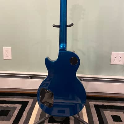 Gibson Les Paul 120th Anniversary with EMG Pickups 2014 Green/Blue/Teal Flip Flop image 5