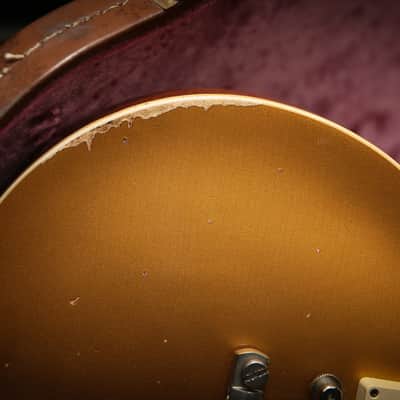 Gibson Les Paul 57' Custom Shop 60th Anniversary Heavy Aged Limited Edition Goldtop image 8