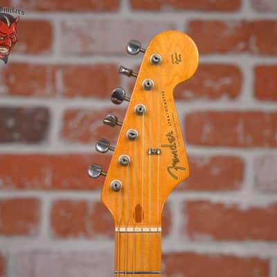 Fender Vintage Reissue 1957 Stratocaster Surf Green 1988 w/OHSC image 9