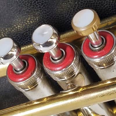 LaMonte Superior Trumpet with case & mouthpiece, good playing condition image 8