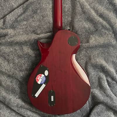 ​ESP LTD EC-1000 Deluxe - See Thru Black Cherry (Upgraded Fishman Fluence Classics) image 6