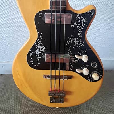 Framus Starbass 4 strings  "Bill Wyman" + Hardcase 1962 image 2