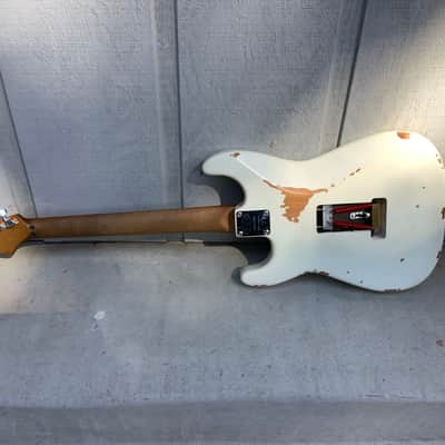 EVH Frankenstein Series Relic White With Upgrades image 3