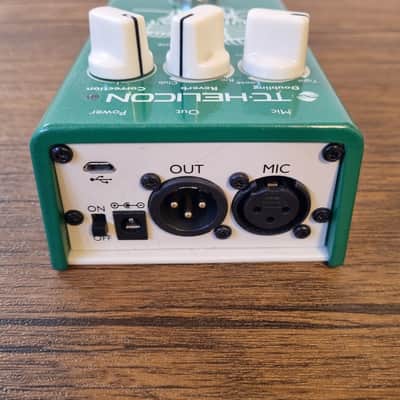 TC Helicon Duplicator Vocal Preamp, Octaver, Reverb, Pitch Corrector Pedal image 4