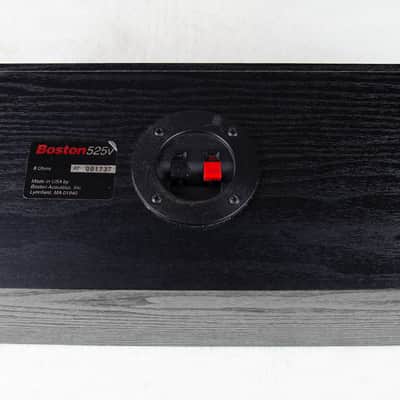 BOSTON ACOUSTICS 525v Center Channel Speaker w/5" Woofer, 5" Passive Radiator, 100w, Original Owner image 3